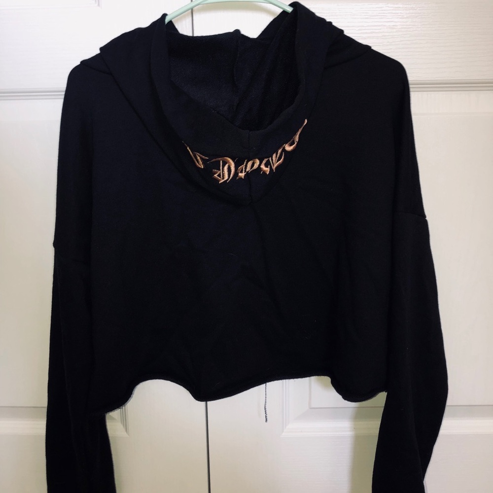 Crop hoodie
